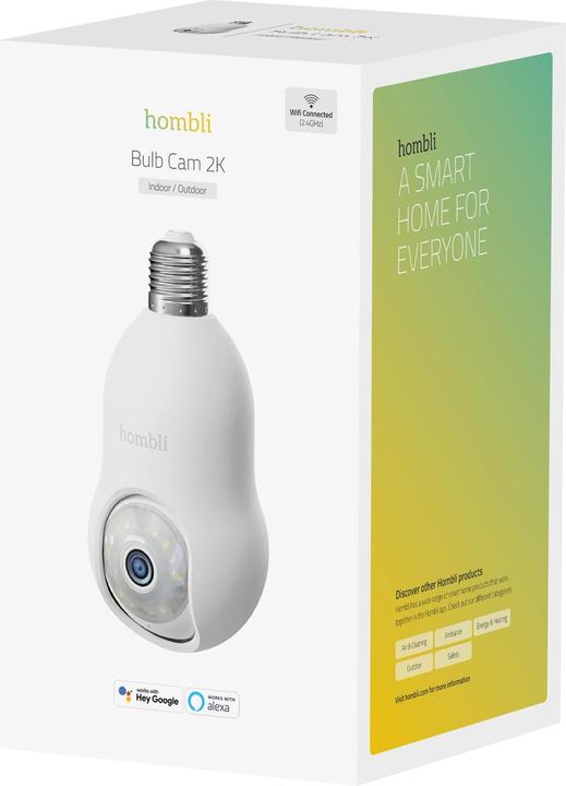 Image du produit Hombli Bulb Cam (2560 x 1440 Pixels)
