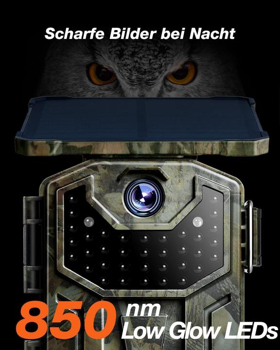 Produktbild iZeeker 4K Wildkamera mit Nachtsicht & Bewegungsmelder