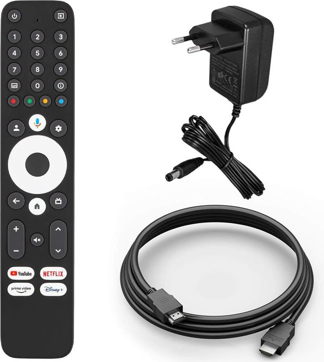 Actual product image infomir 4K HDR Multimedia Player with Google Assistant, Netflix, Prime Video, Disney+, YouTube, Dolby Atmos