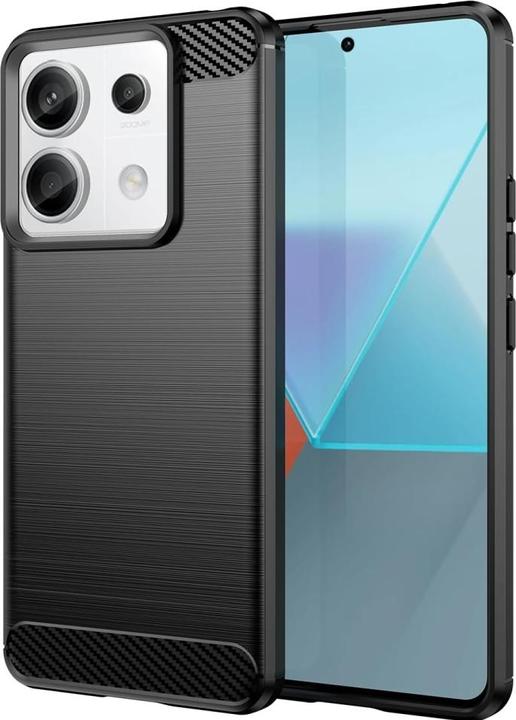 Screenguard Carbon Brushed Soft Case (Xiaomi Redmi Note 13 Pro 5G)