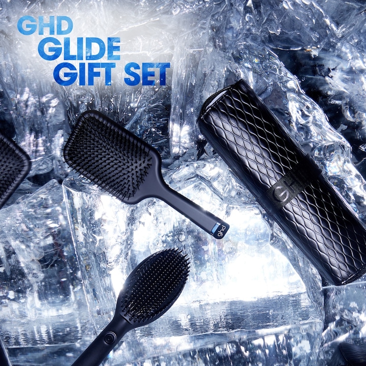 Immagine prodotto ghd Collezione Iced Luxe - Set regalo Glide - Spazzola calda levigante (Spazzola levigante)