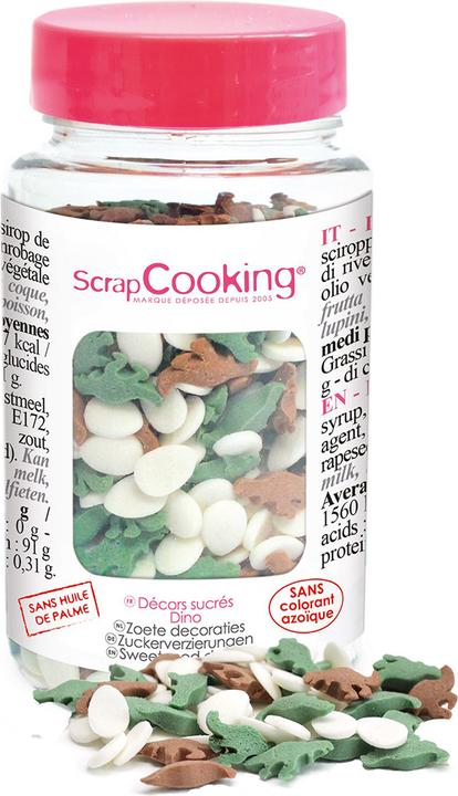 Image du produit ScrapCooking Sucre décoratif Dino (1 x)
