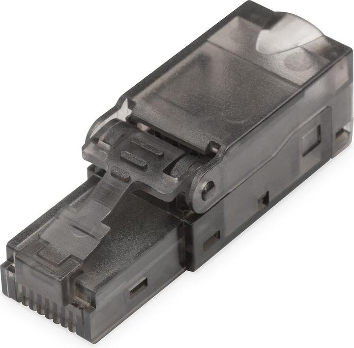 Actual product image Digitus CAT 6A connector for field mounting unshielded AWG 27/7 to 22/1 solid and stranded wire