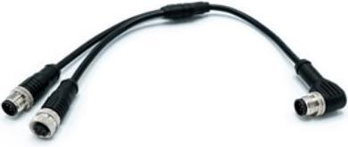 Produktbild Super B CAN Kabel Y-split rechtwinklig männlich zu gerade (W&M)