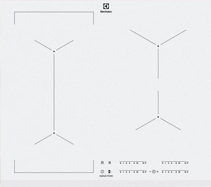 Actual product image Electrolux EIV63440BW Integriert Zonen-Induktionskochfeld 4 Zone(n)