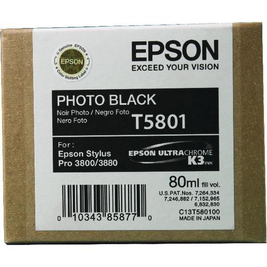 Thumbnail - Epson, Druckerpatrone, T5801 (PBK)