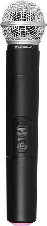 Omnitronic UHF-E series handheld microphone 523.1MHz