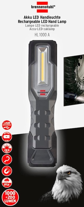 Actual product image Brennenstuhl HL 1000 A (1000 lm)