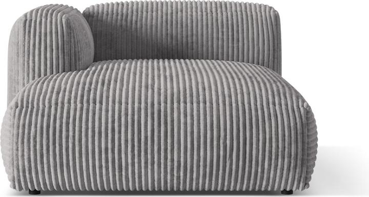Image du produit Micadoni Chaise longue modulable gauche, "Martina", 1 Place, 176x123x75 Fabriqué en Europe (Recamière)