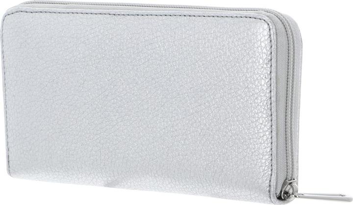 Image du produit Mandarina Duck Portemonnee en cuir structuré avec fermeture éclair et compartiments