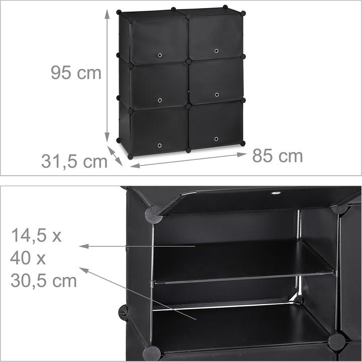 Actual product image Relaxdays Stan (85 x 31.5 x 95 cm)