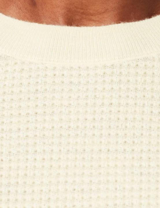 Produktbild BOSS Damen Pullover, Regular Fit, Kurze Länge, Runder Halsausschnitt, Lange Ärmel (L)