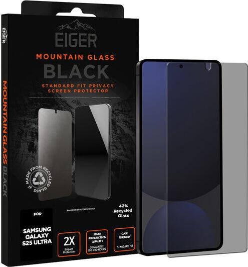 Eiger Mountain Glass Black Edge (1 Stück, Samsung Galaxy S25 Ultra)