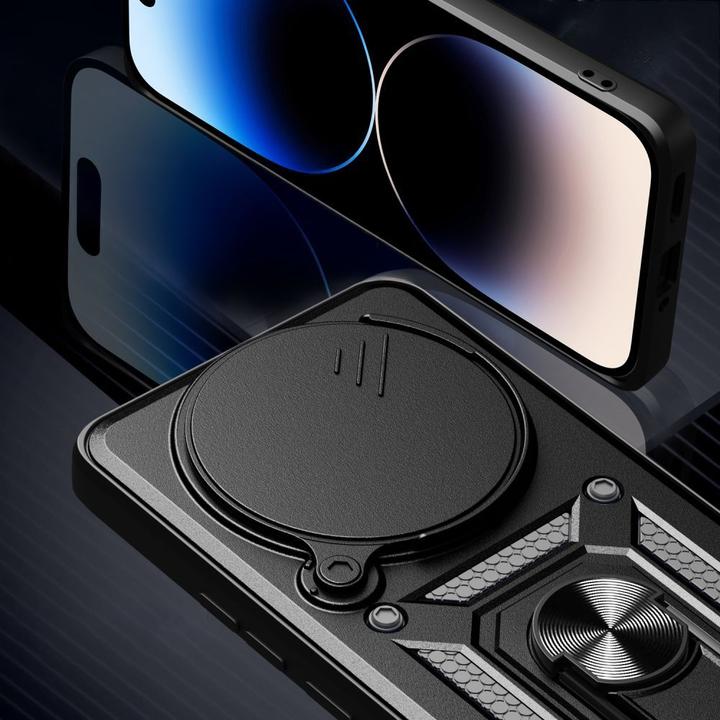 Produktbild Tech-Protect CamShield Pro Case for Xiaomi Redmi Note 14 Pro+ 5G - Matte Black (Xiaomi Redmi Note 14 Pro+ 5G)