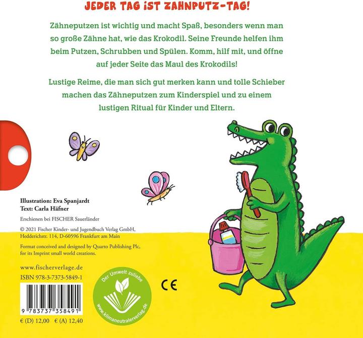 Produktbild Auch Krokodile wollen Zähneputzen (Deutsch)