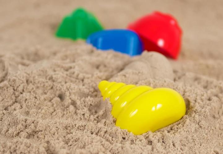 Actual product image Vedes Sand toy sand moulds ocean 4 pieces