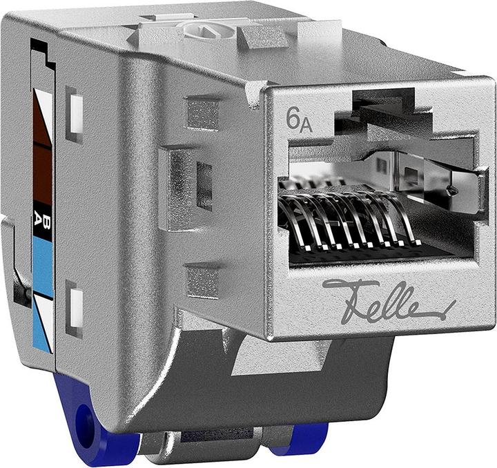 Actual product image Feller S-One RJ45 Kat. 6a EASYNET