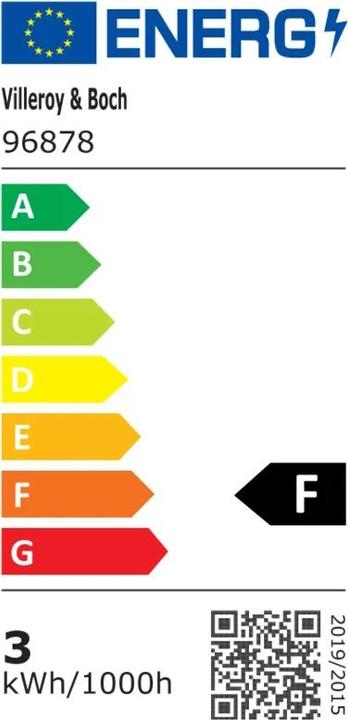 Etichetta energetica Villeroy & Boch Napoli 2.0 (250 lm)