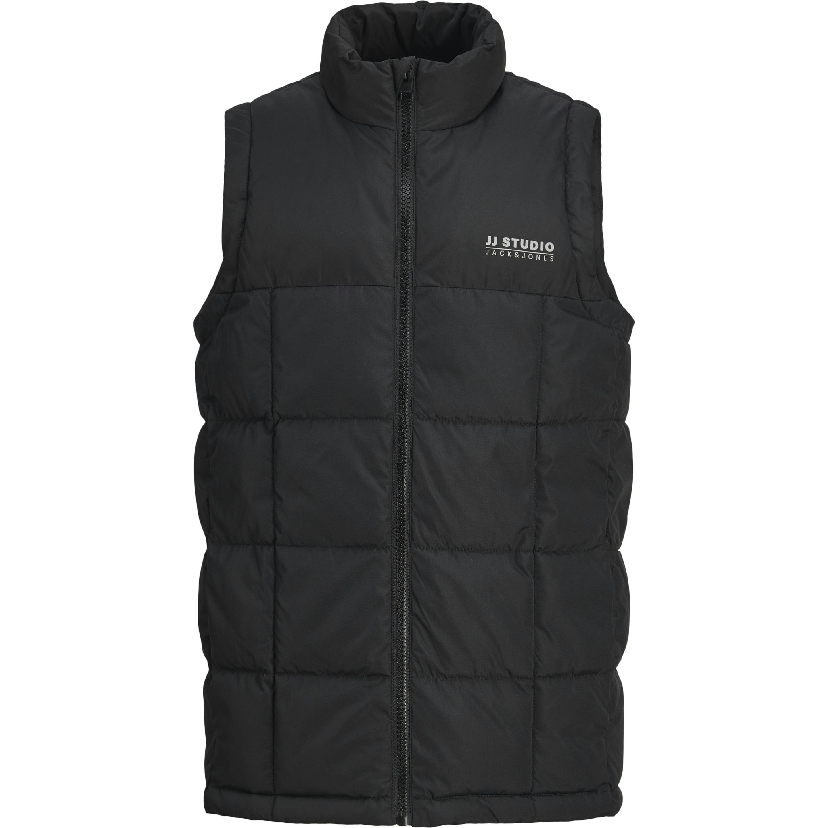 JACK&JONES PLUS Heren Jjben Square Bodywarmer Pls gewatteerd vest, zwart, 4XL