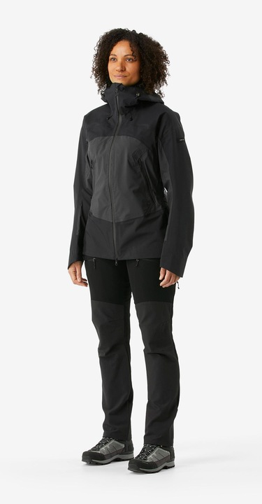 Immagine prodotto Forclaz Giacca impermeabile da donna 20.000 mm di colonna d'acqua trekking - MT900 nero (XL)