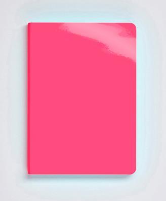 Actual product image Nuuna Candy S, neon pink (15 x 10.8 cm, Dotted, Soft cover)