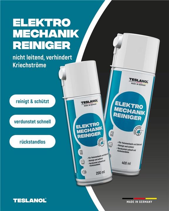 Produktbild Teslanol Elektronikreiniger brennbar