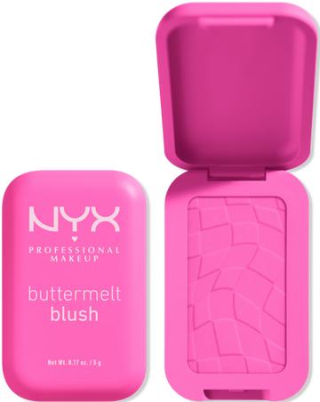 Actual product image NYX Professional Make-Up Powder Blush (01 My Butta Half, My Butta Half)