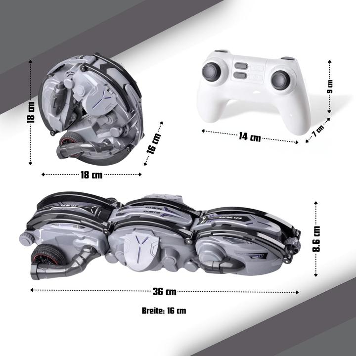 Produktbild Hermex RC Stunt Car Ferngesteuertes Auto Stunt-Auto Rennauto Spielzeugauto