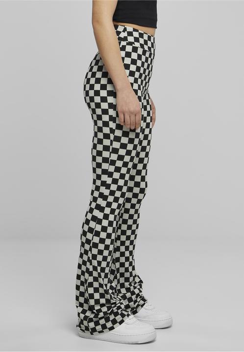 Produktbild Urban Classics Ladies Checked Boot Cut Leggings (S)