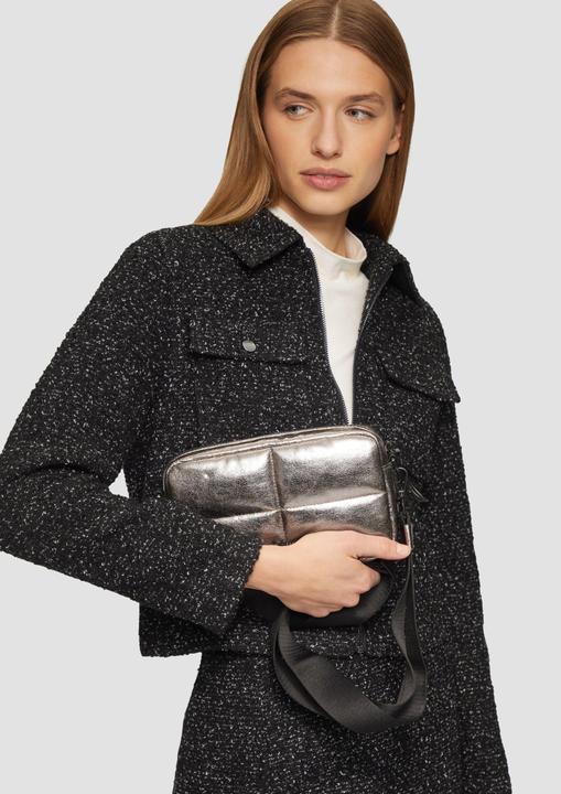 Actual product image S.Oliver Tasche Mini-Bag in Lederoptik mit Logoschriftzug