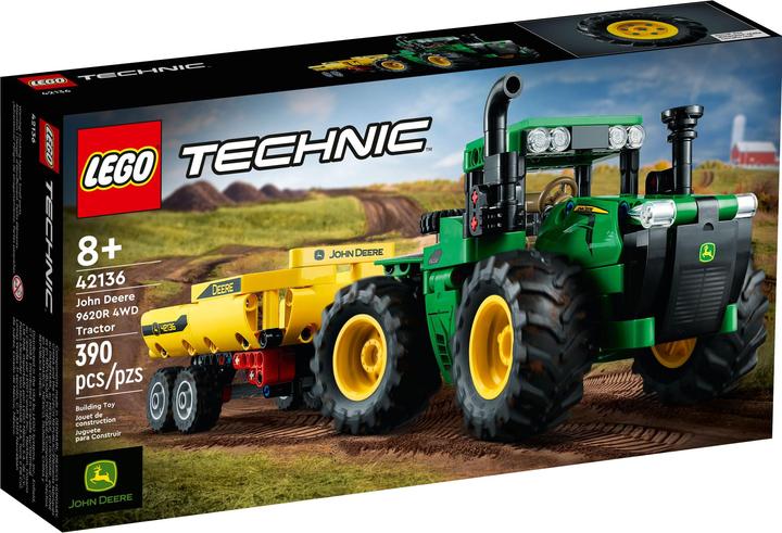 Produktbild LEGO Technic End-Of-Live Set John Deere 9620R 4WD Tractor - 42136 NEU! Teile 390x (42136)