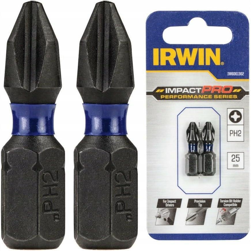 Irwin, Chiave a bussola, Ph2 x 25 mm/2 PC