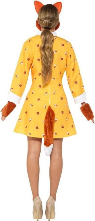 Actual product image Smiffys Womens/Ladies Fox Costume Set (XS)