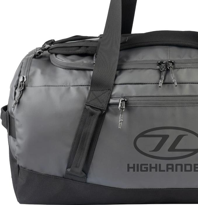 Immagine prodotto Highlander Reisetasche Hauler Duffel - 90 Liter - dunkelgrau (90 l)
