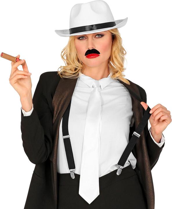 Actual product image Widmann DIE WILDEN 20er (Hut, Krawatte, Schnurrbart, Zigarre)