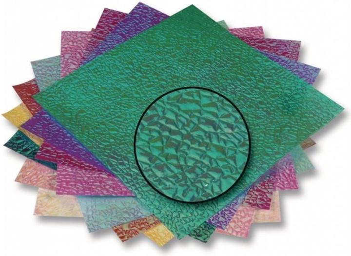Produktbild Folia Faltblätter Irisierend Kristall (75 g/m², 50 x)