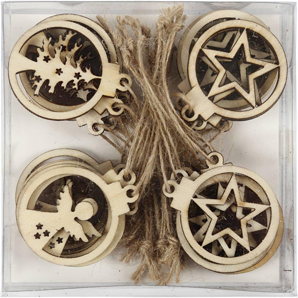 Thumbnail - Creativ Company, Christbaumschmuck, Weihnachtsdeko (24 -teilig)