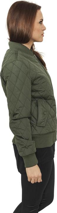 Actual product image Urban Classics Ladies Diamond Quilt Nylon Jacket (S)