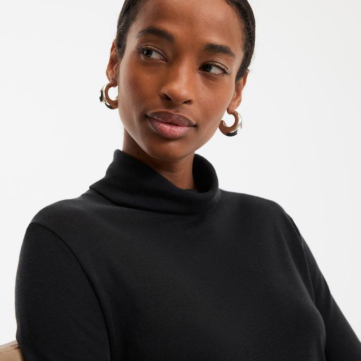 Produktbild La Redoute Collections Rollkragen-T-Shirt aus einer Lyocell-Mischung (XL)