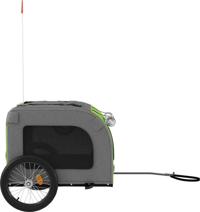 Produktbild vidaXL Fahrradanhänger Hund