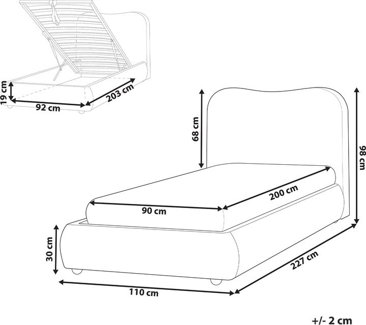 Image du produit Beliani Blagnac (90 x 200 cm)