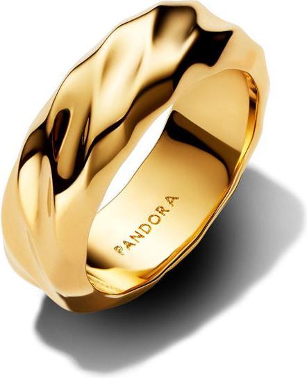 Produktbild Pandora Gewellter Breiter Band Ring (48, 925 Silber)