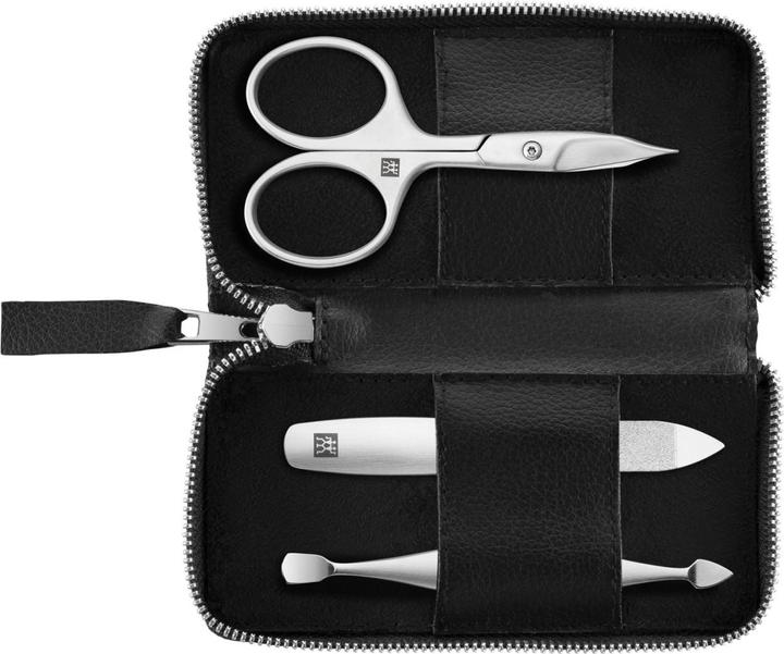Actual product image Zwilling 3tlg. Nagelpflege-Etui mit Nagelschere schwarz