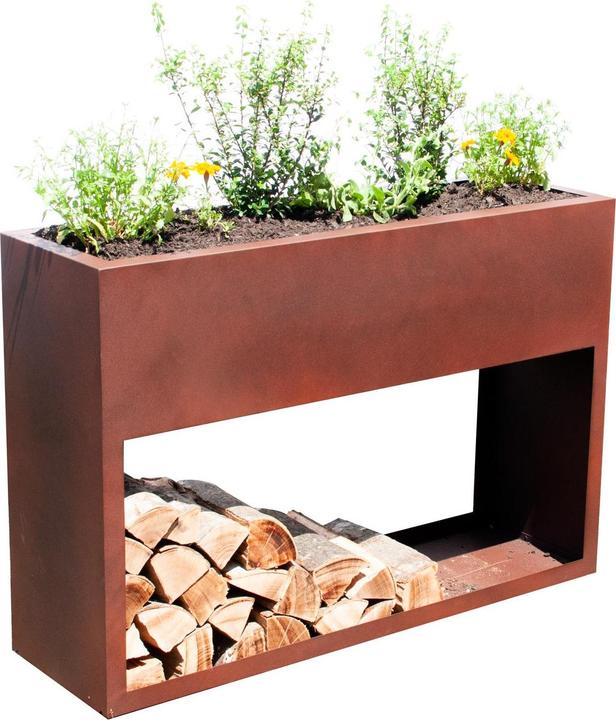 Actual product image Innovesta Flower box with firewood rack