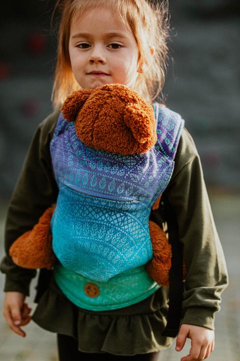 Produktbild Lennylamb Puppentrage - Peacock’S Tail - Fantasy