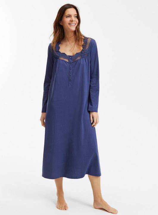 Produktbild Anne Weyburn Nachthemd aus Baumwolle und Spitze (50)