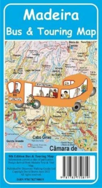 Image du produit Madeira Bus and Touring Map