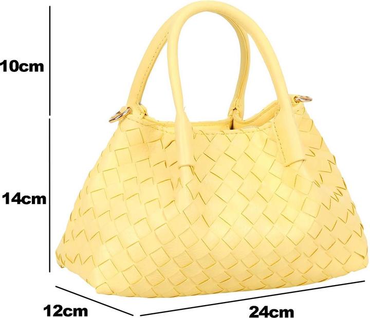 Actual product image Gallantry Geflochtene Damenhandtasche mit Gurt