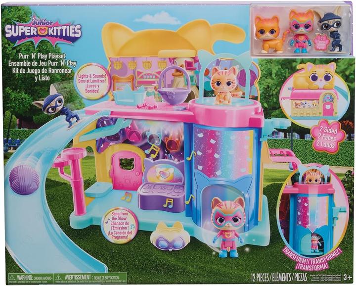 Productafbeelding Disney Jr. Super Kitties Purr 'N' Play Playset