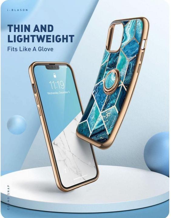 Produktbild Supcase Case IBLSN Cosmo Snap Apple iPhone 13 Pro Ocean Blue (Apple iPhone 13 Pro)